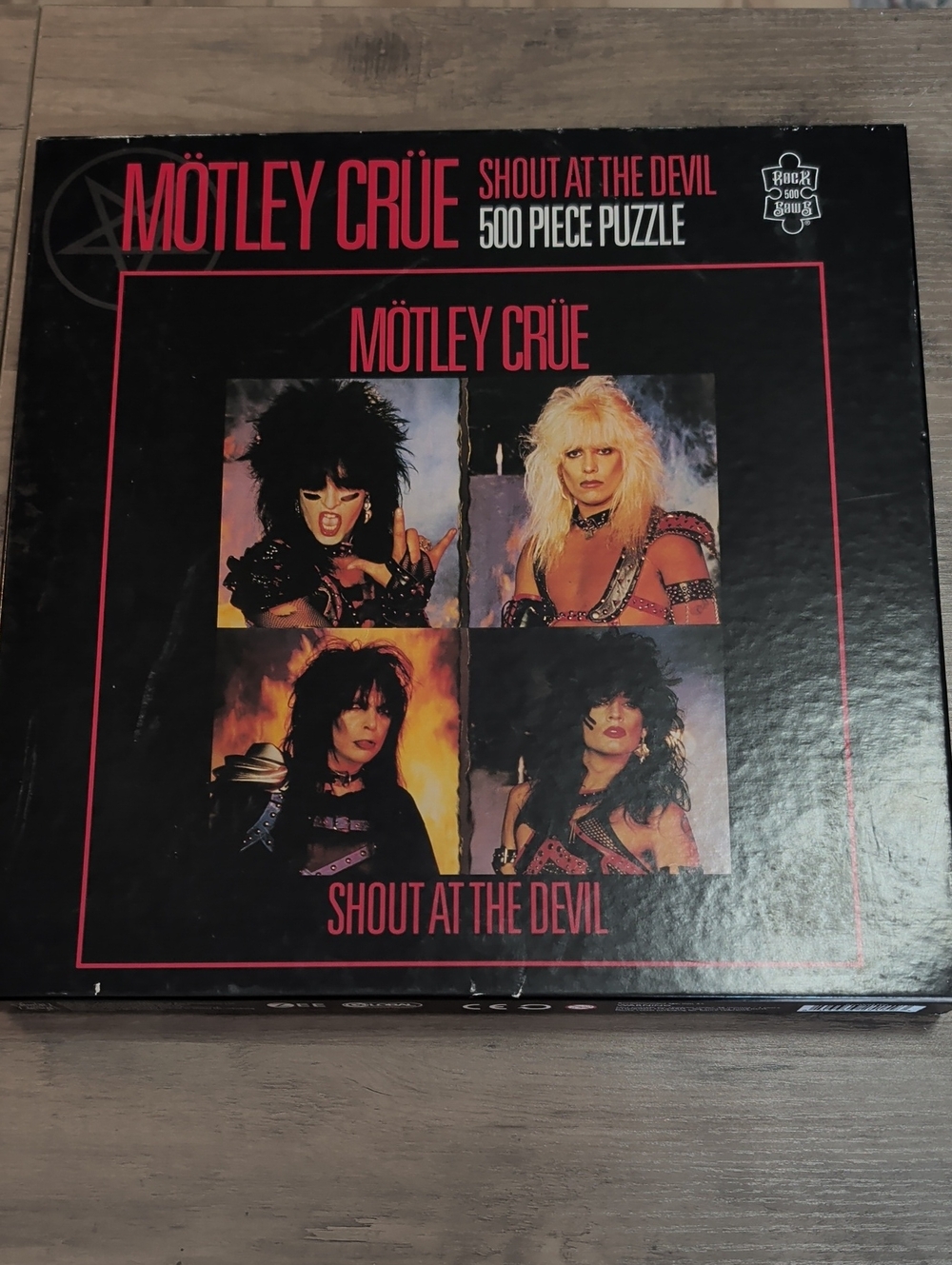 Mötley Crüe "Shout at the Devil" 500-Piece Puzzle